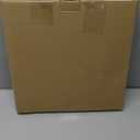 AKCISOT Atomic 10 Inch Wall Clock Analog Clocks for Indoor Kitchen, Battery Operated Clock for Bedroom Office Classroom Living Room(Silver)