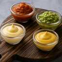 10 x 12-Piece Mini Glass Prep Bowls Set - 4x 1.5 oz, 4x 2.5 oz, 4x 4.5 oz Small Nesting Mixing Bowls for Kitchen, Food Prep, Spices, Sauces & Snacks