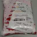 24 Inch Tree Skirt Small Red Christmas Tree Skirts with White Snowflakes Faux Fur Xmas Tree Decorations