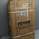 VEVOR Pet Stroller, 35 lbs Weight Capacity, Foldable Dog Cart, 3 Wheels Cats Carts with Mesh Windows and Cup Holders, Portable Pet Carrier Stroller with Brake, for Small to Medium Pets