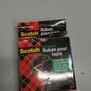 3M Scotch Double-Sided Carpet Tape 1.3 in x 40 ft – Heavy Duty Indoor/Outdoor Rug Gripper for Hardwood, Vinyl, Tile & Concrete Floors – Non-Slip Adhesive for Area Rugs and Mats