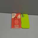 Vooii Compatible with iPhone 16 Case, Liquid Silicone Upgrade [Camera Protection] [Soft Anti-Scratch Microfiber Lining] Shockproof Phone Case for iPhone 16 6.1 inch - Fluorescent Green