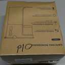 Small Single Serve Coffee Maker, Fast Brew One Cup Coffee Machine for K Cup and Grounds, 6 to 12 oz. Brew Sizes, Capsule Coffee Machine with Descaling Reminder and Viewing Tank, Black (9.45 Inches)