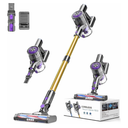 MBTTODF Cordless Vacuum Cleaner for Home & Pet Hair – Lightweight Stick Vacuum with 40-Min Runtime, Anti-Tangle Brush & LED Headlight, for Hardwood, Carpet & Tile
