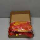 Riceshoot 6 Pcs Thanksgivings Dog Costume Set Include 2 Thanksgiving Dog Tutu 2 Turkey Headband 2 Elastic Turkey Puppy Collar PET Outfit Clothes for Medium Large Pet