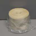 Double Face Satin Ribbon 20 Yards for Party Wedding Home Decoration Handmade Craft (3" Wide, 810 Ivory)