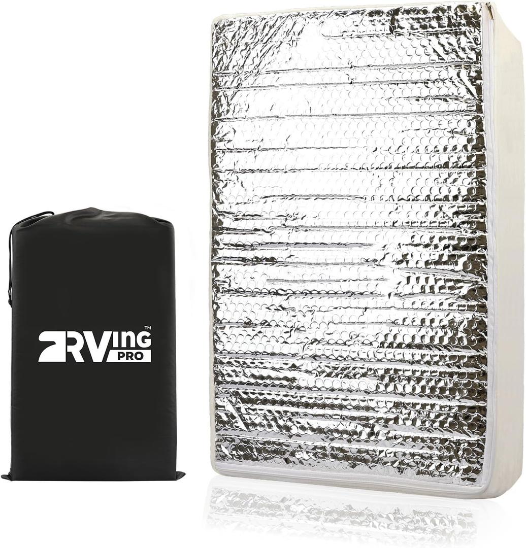 RV Vent Insulator 14" x 22" RV Vent Pillow RV Skylight Insulator for Vent Inside Camper Trailer, with Storage Bag