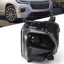 Huray Headlight Assembly w/LED DRL Fit for Chevy Traverse 2022 2023 RH Projector Headlamp OE Style Right Passenger Side