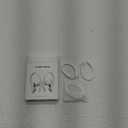 2 Pairs AirPods Ear Hooks for AirPods Pro 2, AirPods Pro, AirPods 4, 3, 2 & 1, Upgraded Anti Slip Sports Clip Hooks for AirPods 1, 2, 3, 4,Pro, Pro 2  White