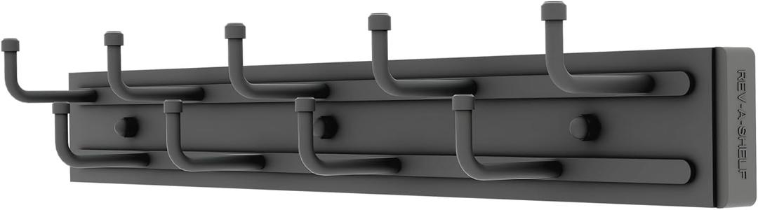 REV-A-Shelf Sliding Belt Rack for Custom Closet Systems