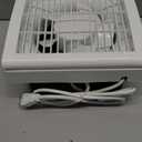 6" Shutter Exhaust Fan, 258CFM Window or Wall Mount Ventilation Fan for Greenhouse, Attic, Garage, Bathroom, Kitchen