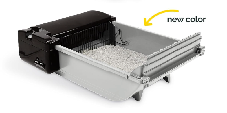 Pet Zone Self Cleaning Automatic Cat Litter Box - Smart Scoop Cat Litter Box with 6 Bags & Carbon Filter for Up to Two Cats 6-16 Pounds