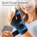FREETOO Ergonomical Thumb Brace Right Hand or Left Hand for Arthritis Pain and Support, Thumb Splint for Trigger Thumb, Thumb Support for De Quervains Tenosynovitis, Fits Palm 7.5''-8.5'' S/M Pink, S/M - Fit both hands