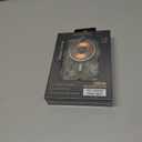 5000mAh Magnetic Wireless Power Bank, 15W Fast Charging Battery Pack with 20W USB-C, Portable Charger for iPhone 16/15/14/13/12 Series, Transparent Visible Shell with Mirror