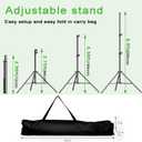 Green Screen Backdrop Kit 10x6.6ft with Tripod Stand, Chroma Key Background System for Video Shooting, Live Streaming, Photo Studio, Content Creation and Virtual Backgrounds