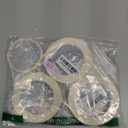 Masking Tape 1 Inch Wide, 4 Pack Painters Tape, Strong Adhesive Labeling Tape, Beige White, 55 Yards per Roll (220 Total Yards) for Home, Office, Labeling, School, DIY, and Crafts