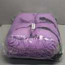 Dog Car Seat for Small Dogs, Portable Puppy Car Seat of Easy Installation, Fashionable Pet Carrier Bag with Large Pockets, Machine Washable Dog Booster Seat (Purple)