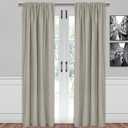 SUNBLK Total Blackout Curtains 1 Panel 52x63In