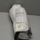 Extra Wide Pinch Pleat Curtains 108 Inches Long for Patio Sliding Glass Door Cream Linen 70 Inch Width Curtain Memory Trained Pleated Drapes Hooks Rings 70 x 108 Curtain for Large Window 1 Panel (Natural)