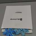 Bucherry 12 Pcs Wooden Snowflake Table Decor 3D Snowflake Tabletop Signs and Centerpiece for Christmas Xmas Winter Wonderland Decorations Home Party(Silver)