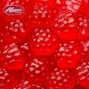 Albanese Candy, Berry Red Gummi Raspberries, 5-pound Bag (EXP 04/24/25)