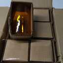 Solid Orange 14 oz Drinking Glasses (set of 6), Recycled Glass, Lead-free, Toxin-Free (14oz Drinking)