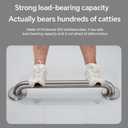 Joyrain 16-inch Bathroom Safety Grab Bar - 500lb Weight Capacity ADA Certified Anti-Slip Handle for Shower/Tub/Toilet, Elderly & Disabled Assist (Brushed Stainless Steel, 16 inch)