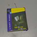 Flat Book Lights for Reading at Night in Bed Clear LED Book Page Light Bookmark Light for Reading Illuminator Panel Plate Lamp Board Wireless (White)