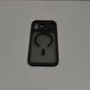 Magnetic Case for iPhone 17 Pro Max 6.9-Inch Compatible with MagSafe, Translucent Matte Back Slim Minimalist Shockproof Phone Cover (Black)