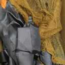 1 Pcs 3.5 ft Halloween Animatronics Pumpkin Decor with Swaying Head & Arms, Sound-Activated Light Up, for Halloween Thanksgiving Outdoors Lawn Party Zombie Decoration