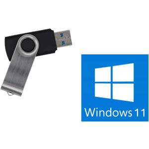 Bootable USB Drive for Windows 11  NO TPM Requirement - 8GB USB Installer for Setup & Recovery  UEFI/Legacy Compatible
