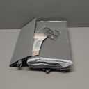 Over The Door Organizer, 8 Shelf Door Hanging Organizers with 8 Large Capacity Pockets, Back of Door Organizer Storage Hanging Shelves for Closet Bathroom Bedroom Nursery (Grey)