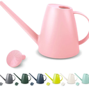 Watering Can for Indoor Plants, Small Watering Cans for House Plant Garden Flower, Long Spout Water Can for Outdoor Watering Plants 1. 8L 1/2 Gallon (Pink)