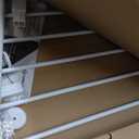 Safety 1st Easy Install Walk Thru Baby Gate for Doorway With Door, Dog Gates, Fits 29"-38", Easy Install 28" Tall, White