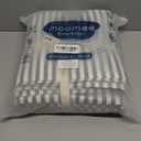 MooMee Striped Duvet Cover Set 100% Washed Cotton Linen Like Textured Breathable Durable Soft Comfy (Heathered Green Classic Stripes, King 104"x90")