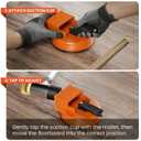 Floor Gap Fixer Tool, Enhanced Suction Cup Repair Kit for Floating Vinyl Plank Fixing Wood Close Gaps, Heavy Duty Iron Grabber for Smooth Surface Tile Installation