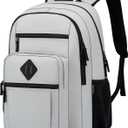 ZUBOND Backpack for School, Lightweight Boys Girls Backpack with USB Port Fits 15.6 Inch Notebook, Water Bottle Pocket - Ideal for Teens, College Students, Adults