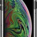 LifeProof Next Series Case for iPhone Xs & iPhone X with Gold Phone Ring Finger Holder - Non-Retail Packaging - Black Crystal