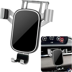 LUNQIN Car Phone Holder for Mazda 6 2018 2019 2020 2021 Mazda-6 Sedan Auto Interior Accessories Best Cell Phones Mount Cellphone Mobile Cradle Charging Navigation Bracket Screen Air Vent Accessory