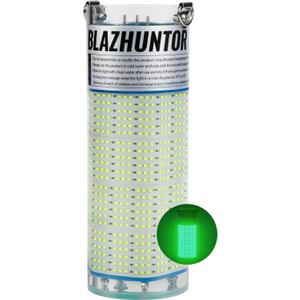 Rechargeable Underwater Fishing Light,Auto On in Water,Multi-Color Options, Up to 16000lm, IP68 Waterproof,No External Power,Cordless,Night Boat Dock Ice Fishing