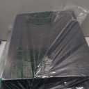 UMIACOUSTICS 4 PCS Acoustic Panels with Hanging Bracket, 2 Thick Fiberglass Sound Proof Panels Removable for Studios, Office, Home Theater Ceiling or Wall- Black (23.6" x 11.8"-4pcs)