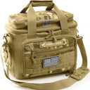 Waterproof Fishing Tackle Bag,Saltwater Tackle Box Bag,Fishing Bags for Men - Fishing Gifts for Men Khaki