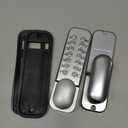 Mechanical Keyless Door Lock 6 Code Latch Lock 2-3/8'' and 2-3/4'', Suitable for Home Entry Hotel Office Studio Warehouse Archives