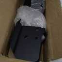 Nilight Trailer Hitch Folding Extender Mount Shank 16.54" Compatible with Wheelchair Cargo Carrier Adapter for 2 Inch Receiver Trailer Hitch 500lbs Black Powder Coated