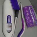 Swiffer PowerMop Multi-Surface Mop Kit for Floor Cleaning, Includes PowerMop, 2 Mopping Pad Refills, 1 Cleaning Solution with Fresh Scent and 2 Batteries (Purple and White)