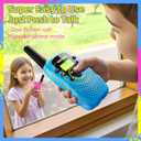 Walkie Talkies for Kids Rechargeable, 2000 mAH Last 3-4 Days 2 Way Radios Toys for 3-12 Year Old Boys Girls to Outside, Camping, Hiking Birthday Holiday Easter Basket Stuffers Presents