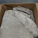 EverGrace Velvet Quilt Set King Size, Luxurious Soft Quilted Bedding Sets, Lightweight Velvet Comforter for All Season, Striped Channel Bedspread Coverlet with 2 Shams, Urban Taupe