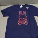 Easter Bunny Retro Tie Dye Bunny Skull Cross Bone Halloween T-Shirt , Size S