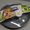 GreenPan Lima Hard Anodized 12" Frying Pan Skillet with Lid, Ceramic Nonstick, PFAS-Free Nontoxic Pots and Pans, Oven & Broiler Safe, Stainless Steel Handle, Cookware for Eggs & Omelet, Gray