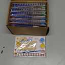 12 Pack Pre-Packaged Train Party Favors, Wooden Train Cutouts with Magnets & Painting Kits for Kids, Choo Choo Birthday Decorations & Thank You Gifts for Guests